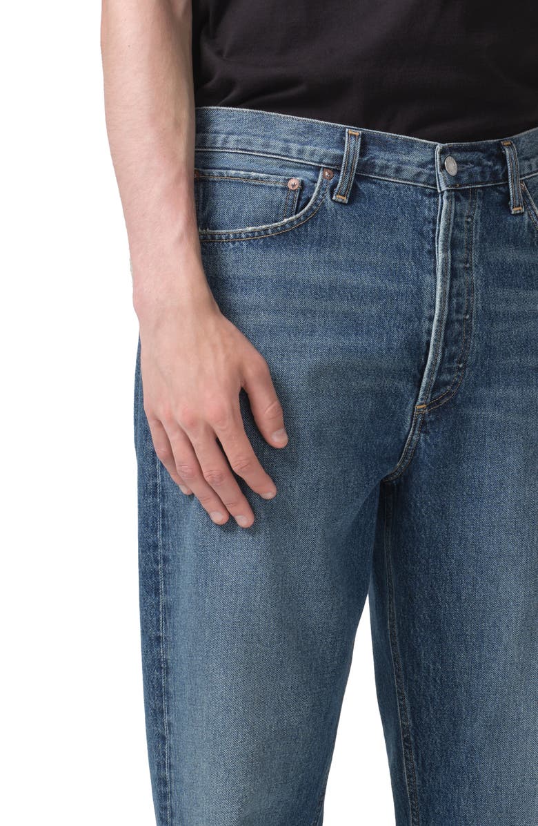 AGOLDE '90s Organic Cotton Straight Leg Baggy Jeans, Alternate, color, 