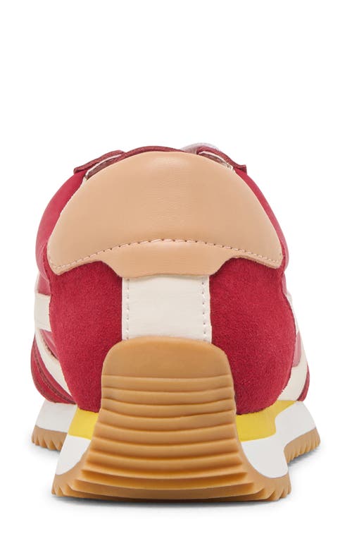 Dolce Vita Esha Sneaker In Ivory Multi Nylon