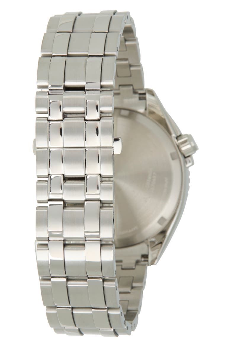 Carson Eco-Drive Bracelet Watch, 41mm, Alternate, color, SILVER