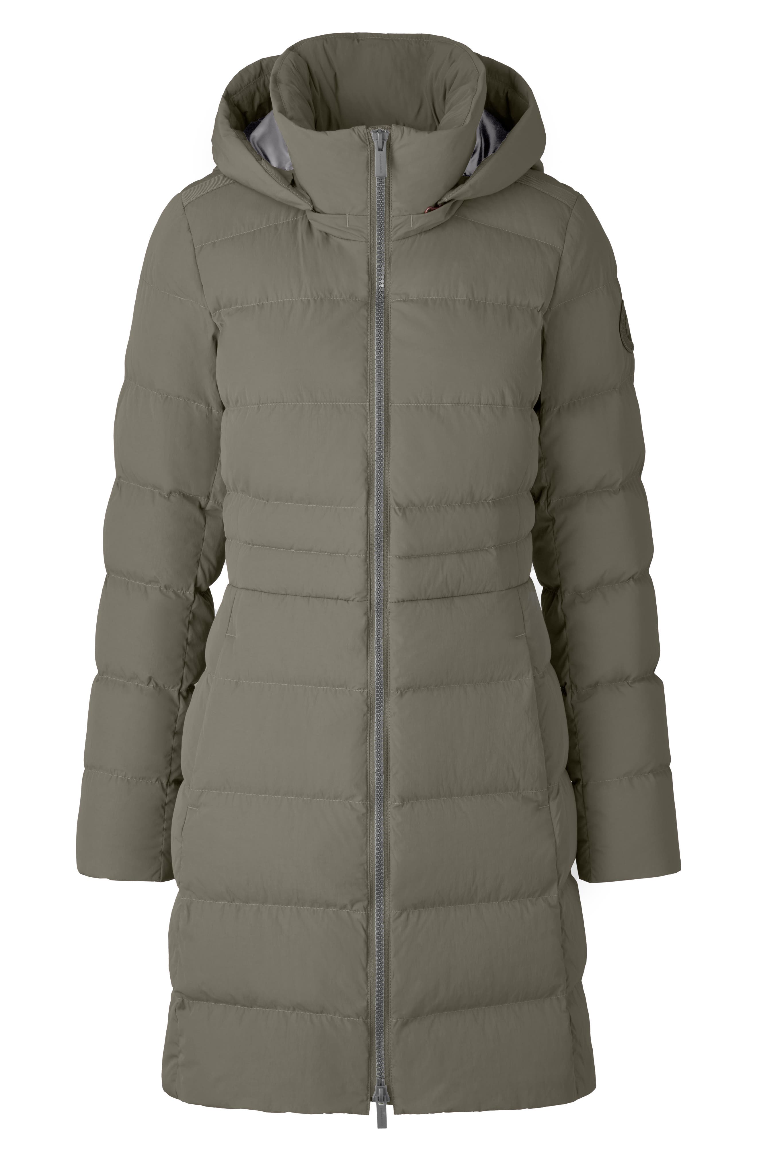 Aurora Water Repellent Hooded 750 Fill Power Down Parka (Women