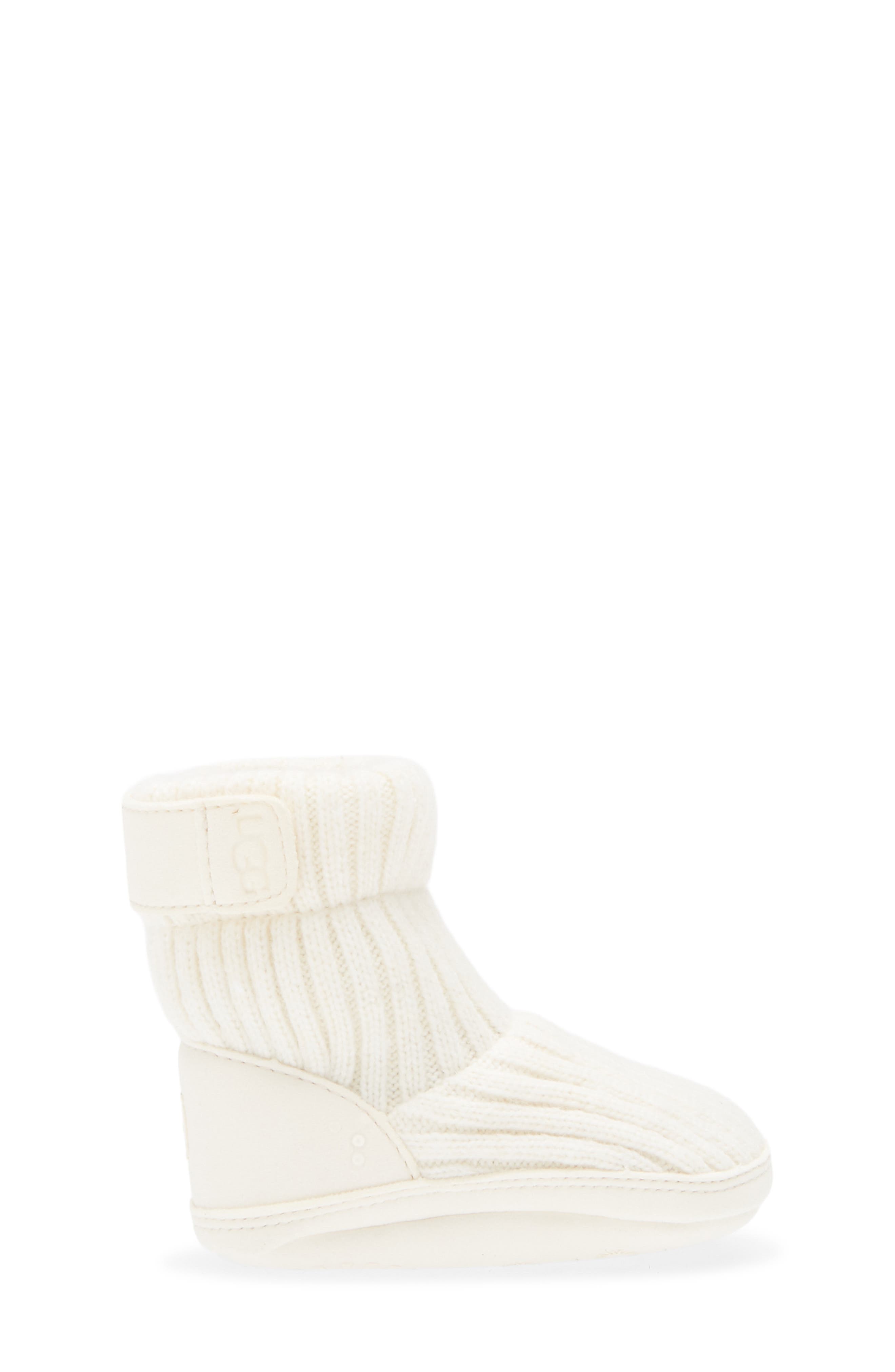 Skylar Water Resistant Knit Boot, Alternate, color, CREAM