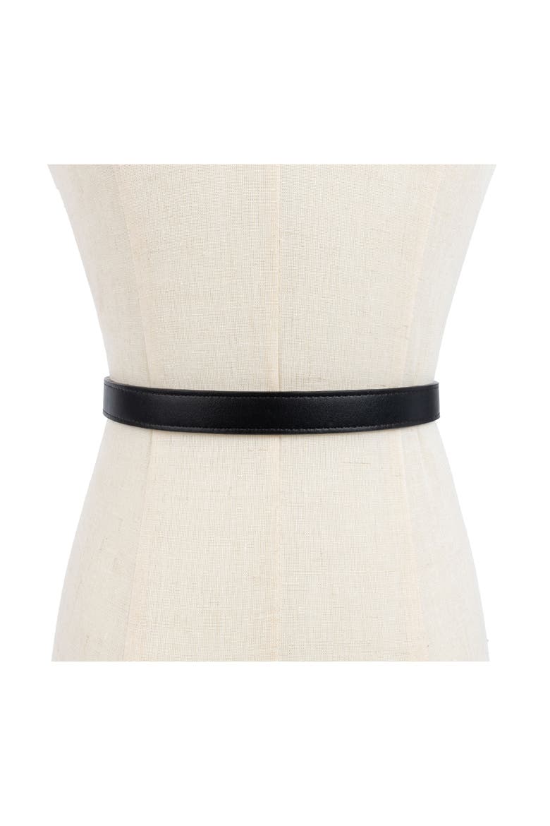 Micro Quilt Leather Belt, Alternate, color, BLACK ANTIQUE SILVER