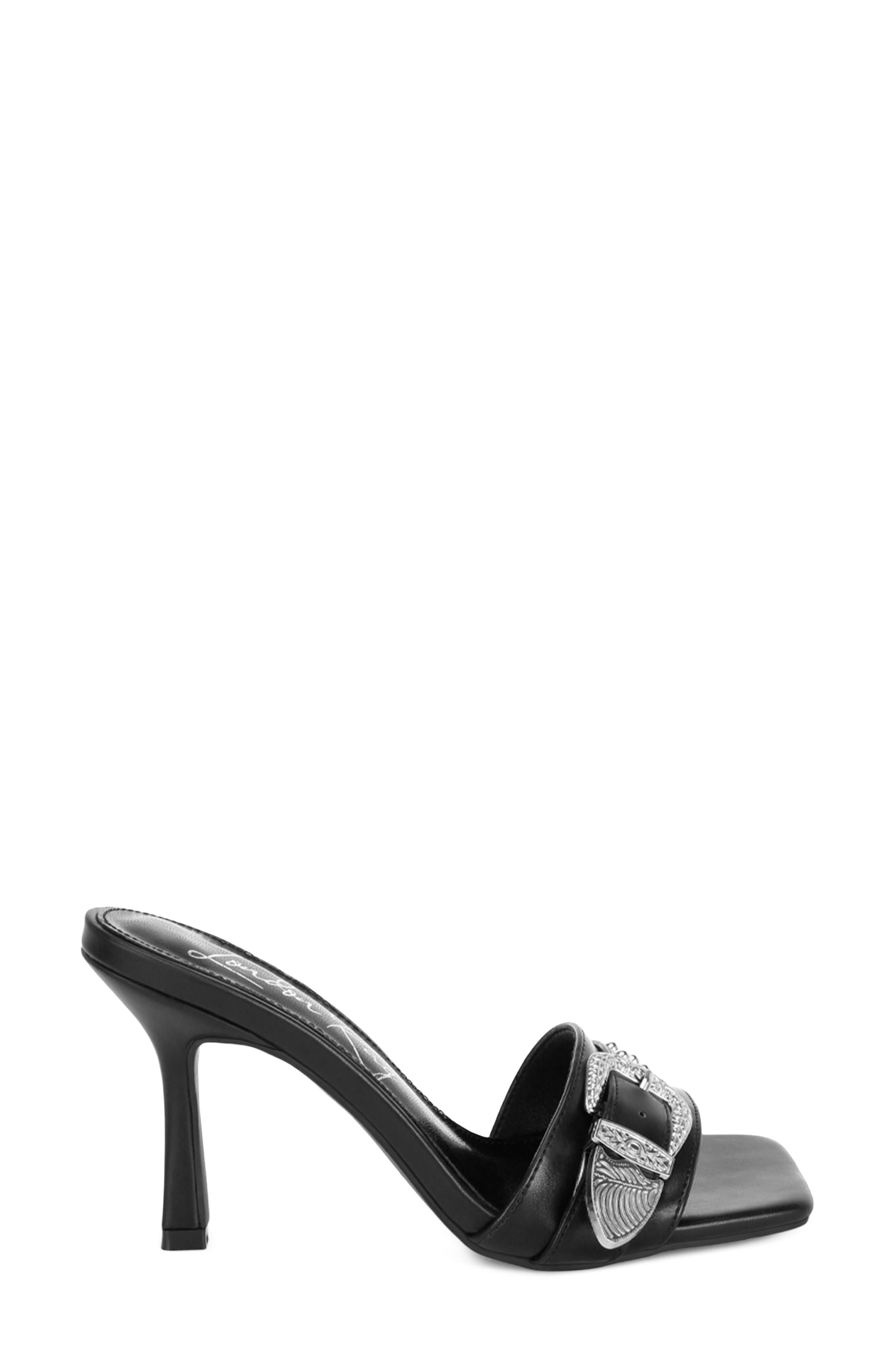 Marais Slide Sandal, Alternate, color, BLACK