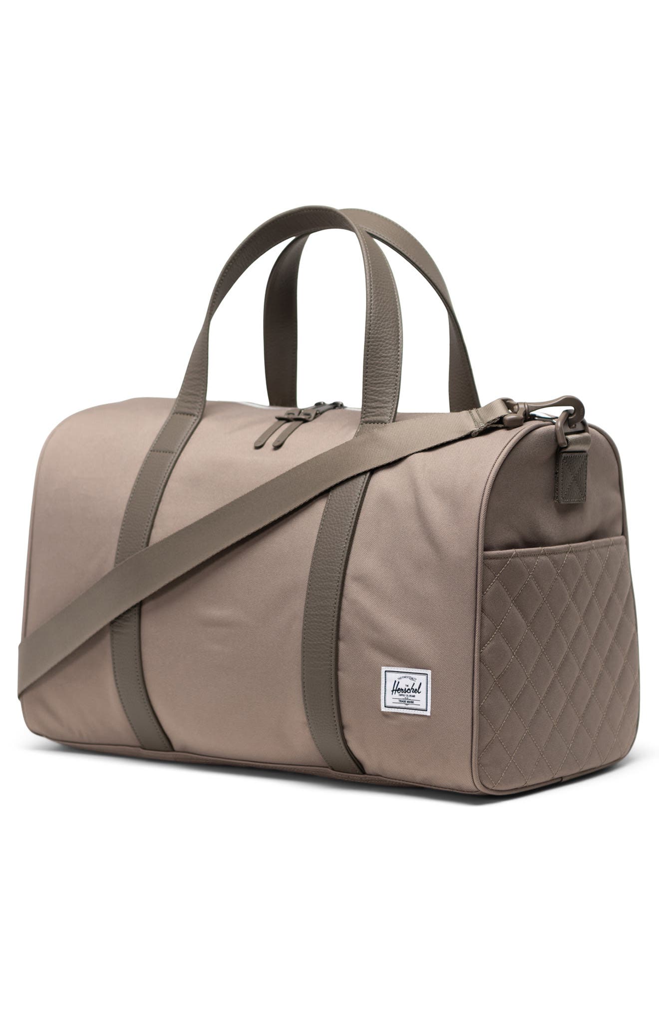 Herschel Supply Co. Novel Water Resistant Recycled Polyester Carry-On Duffle Bag, Alternate, color, 