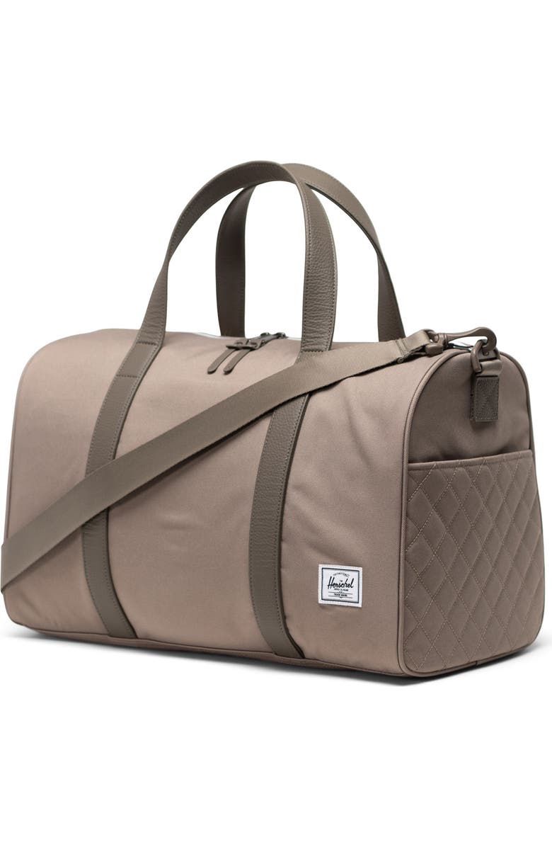Herschel Supply Co. Novel Water Resistant Recycled Polyester Carry-On Duffle Bag, Alternate, color,