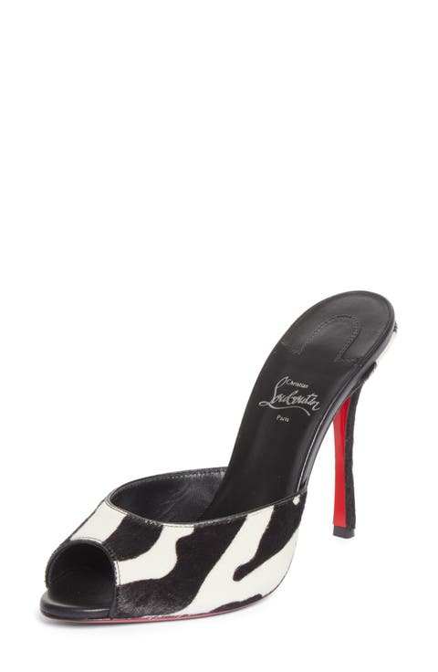Me Dolly Peep Toe Mule