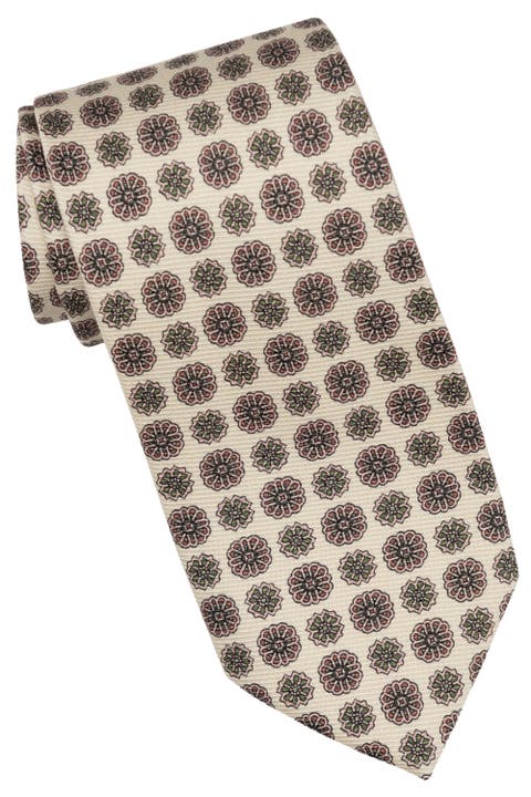 Claudius - Printed Silk Tie for Men