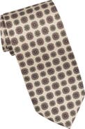Elizabetta Claudius - Extra Long Printed Silk Tie for Men
