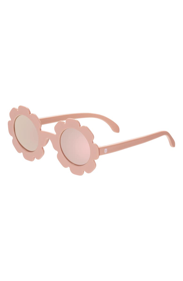 Babiators 33mm Polarized Flower Sunglasses, Alternate, color,