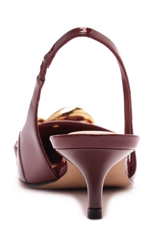 Arezzo Vanessa Pointed Toe Slingback Sandal