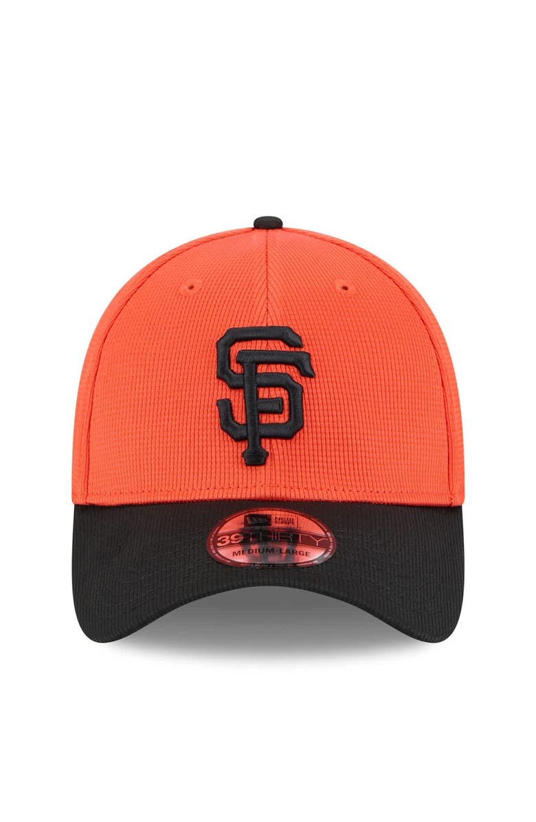 New Era Men's New Era Orange/Black San Francisco Giants 2025 Spring Training 39THIRTY Flex Hat, Alternate, color, Orange