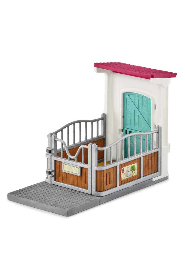 Horse Club Stall Extension, 21 Pieces, Animal Figures, Kids Ages 5+, Alternate, color, Multicolored