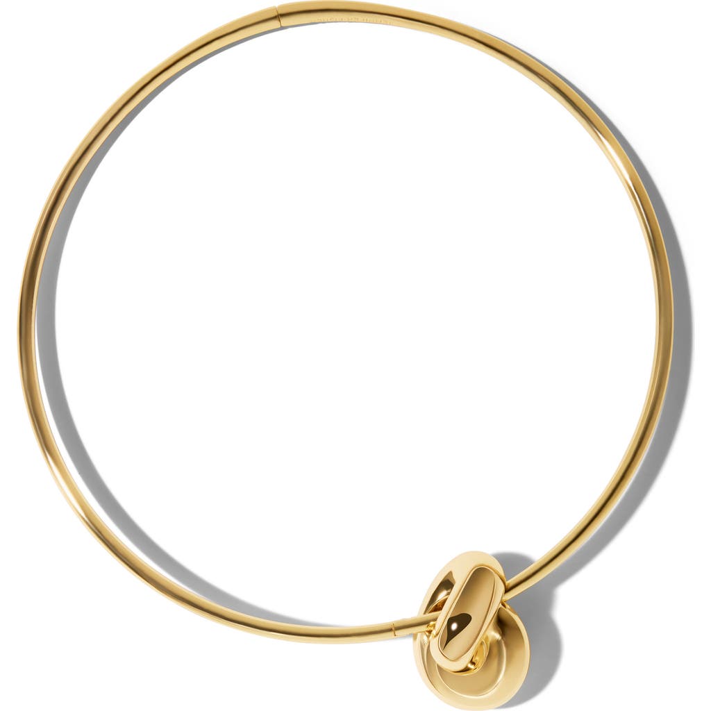 Jennifer Fisher Knot-detail Choker Necklace In Gold