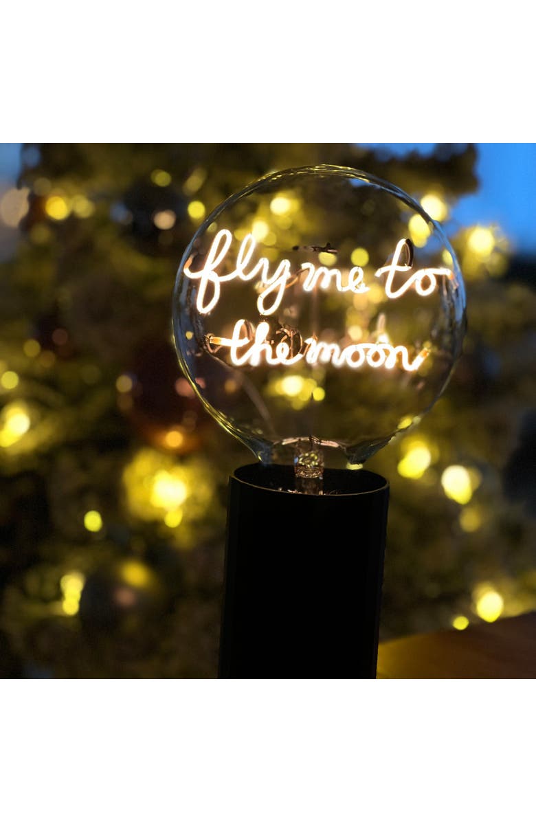 MITB Fly Me To The Moon Portable Table Lamp, Alternate, color, Black