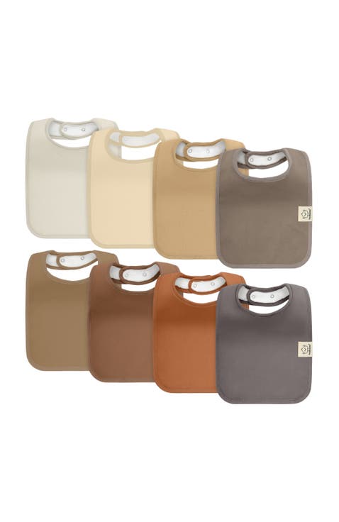8-Pack Coast Drool Bibs