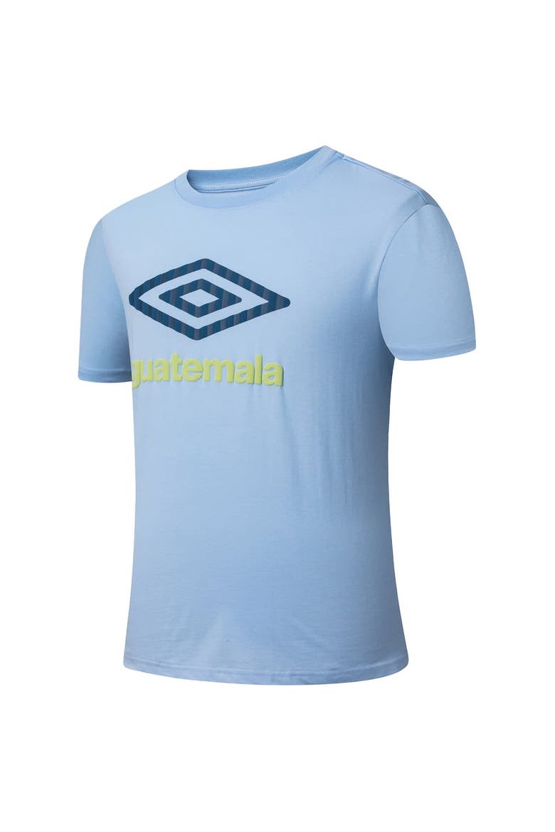 Men's Umbro Light Blue Guatemala National Team 2025 T-Shirt, Alternate, color, Light Blue