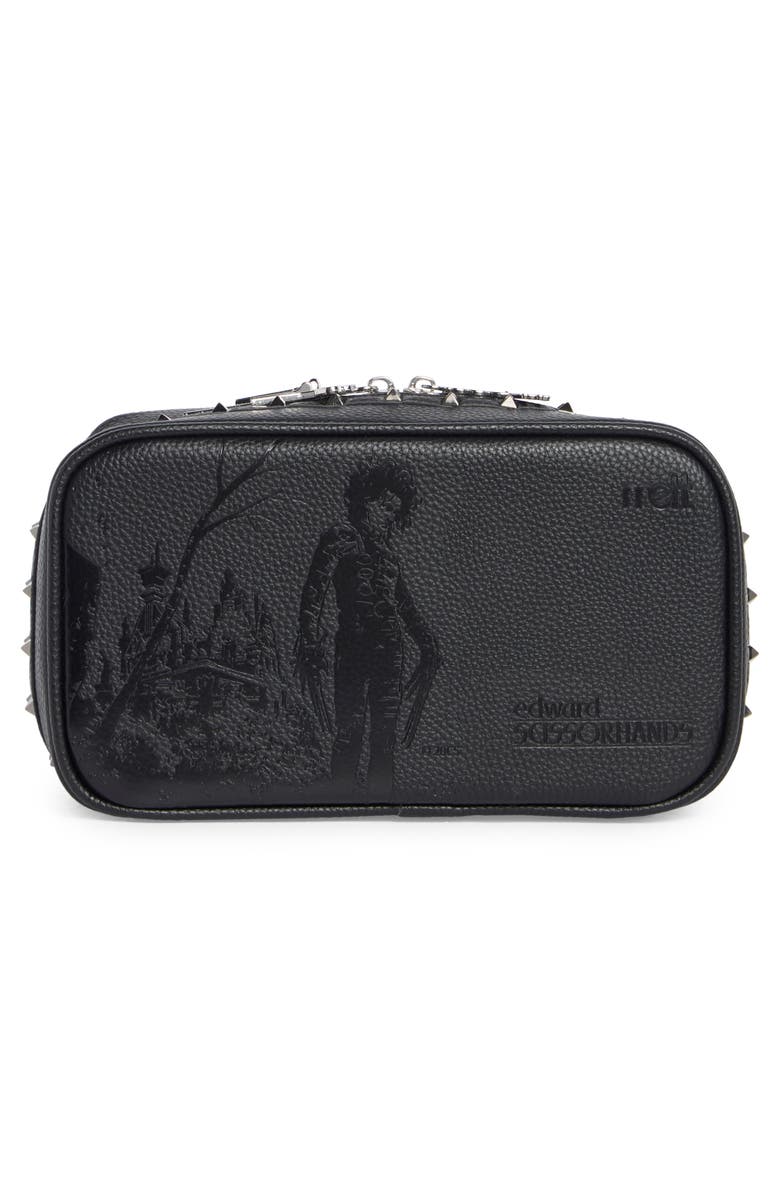 Melt Cosmetics x 'Edward Scissorhands' Hold Me Makeup Bag, Alternate, color,