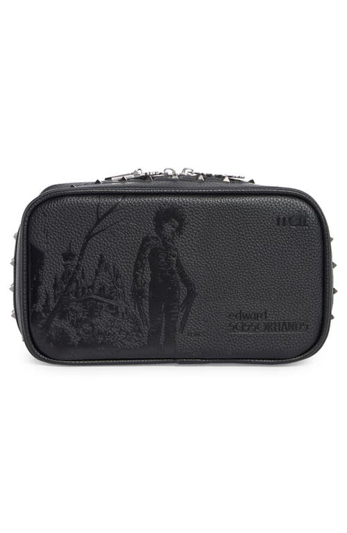 Melt Cosmetics X 'edward Scissorhands' Hold Me Makeup Bag In Black