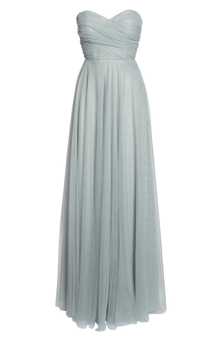 Jenny Yoo Julia Convertible Soft Tulle Gown, Alternate, color, 
