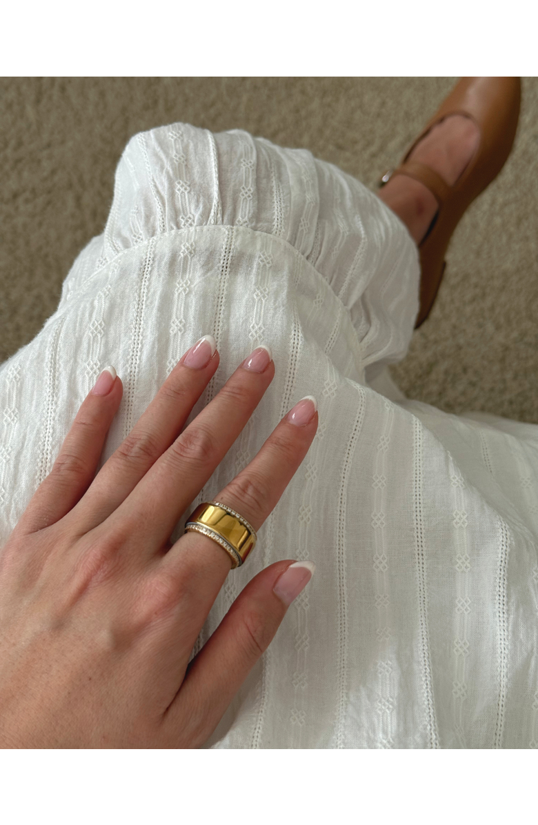 Set & Stones Aurora Smart Ring Stacking Set, Alternate, color, Gold