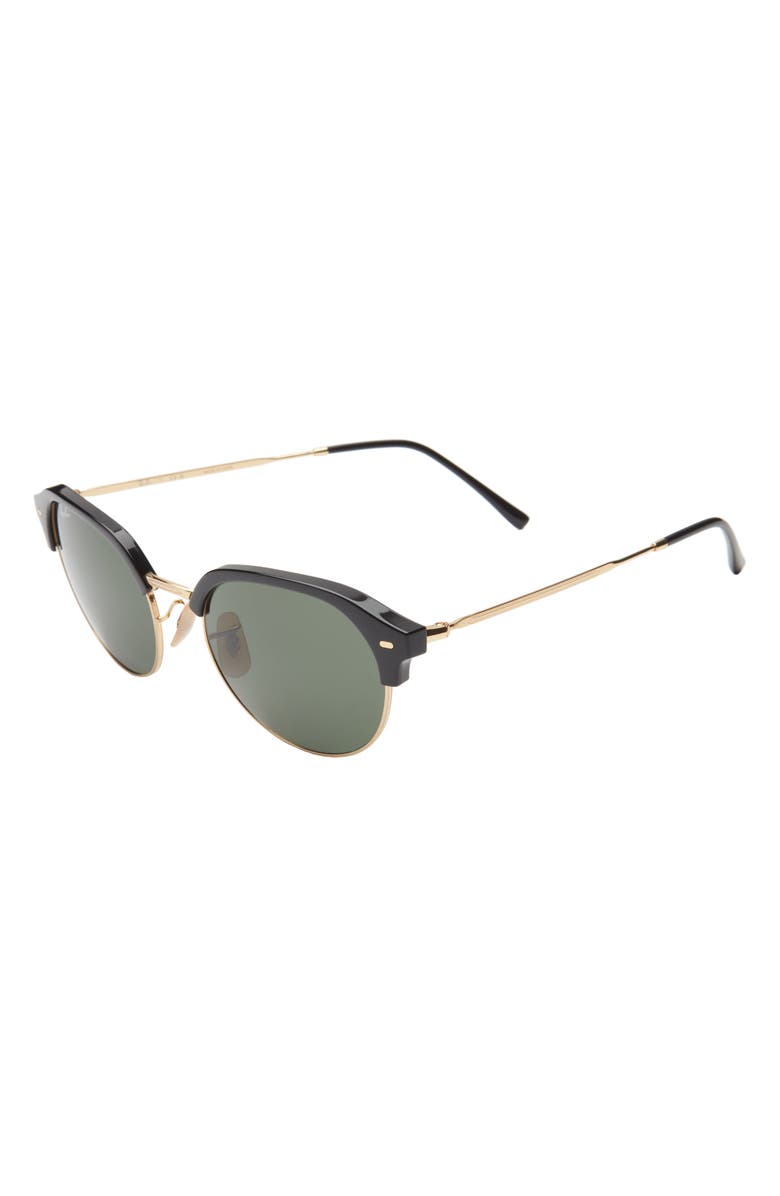 Ray-Ban Clubmaster RB4429 55mm Round Sunglasses, Alternate, color, 