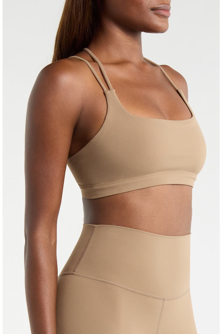 Cloud Strappy Sports Bra, Alternate, color, CARIBOU