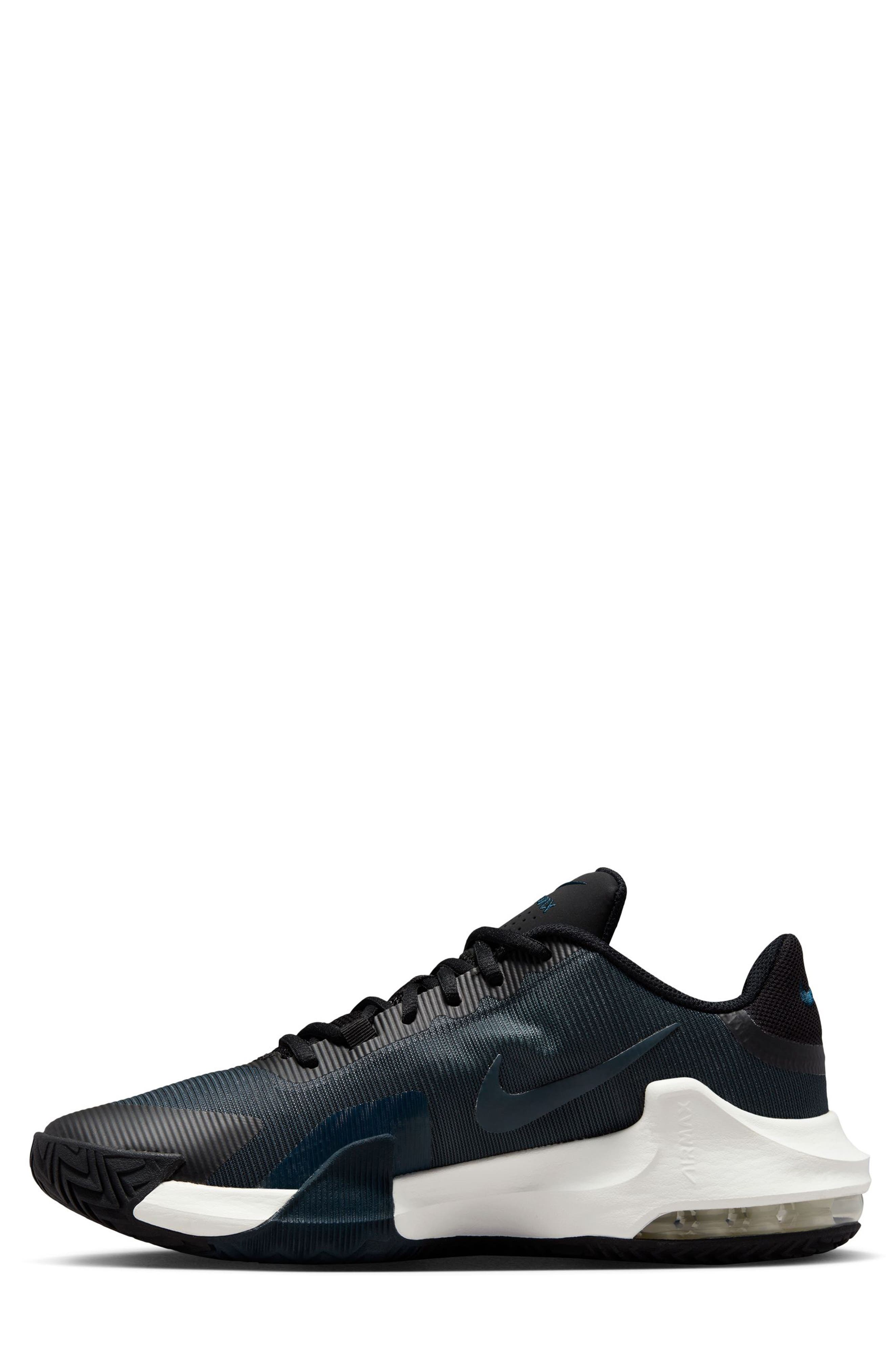Air Max Impact 4 Basketball Sneaker, Alternate, color, BLACK/ WHITE/ PLATINUM/ NAVY