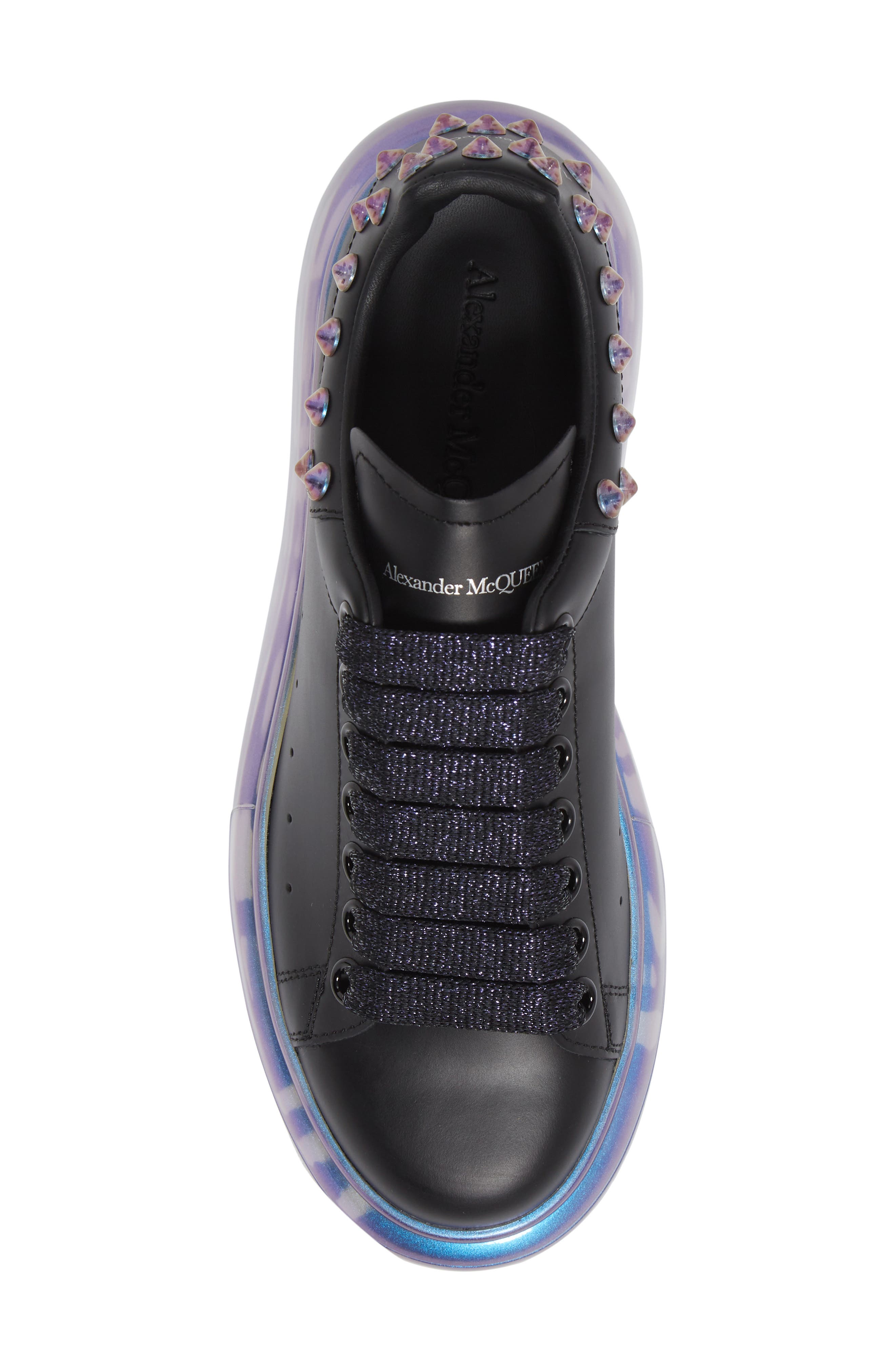 McQueen Alexander McQueen Iridescent Oversize Bubble Sole Platform Sneaker, Alternate, color, 