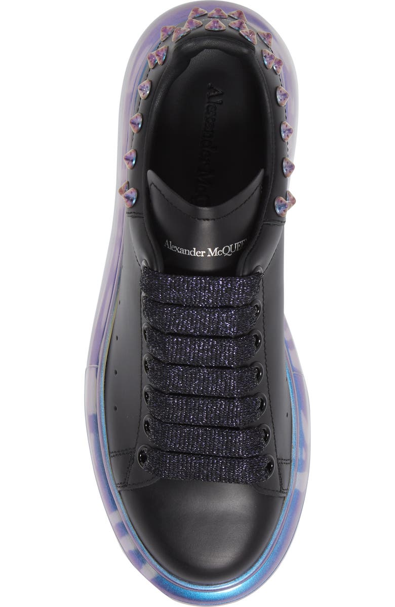 McQueen Alexander McQueen Iridescent Oversize Bubble Sole Platform Sneaker, Alternate, color,