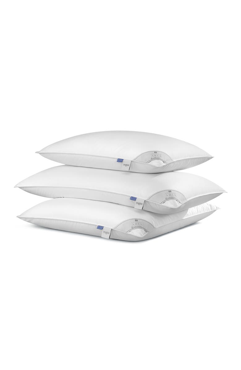 Togas Aria pillow, Alternate, color, White