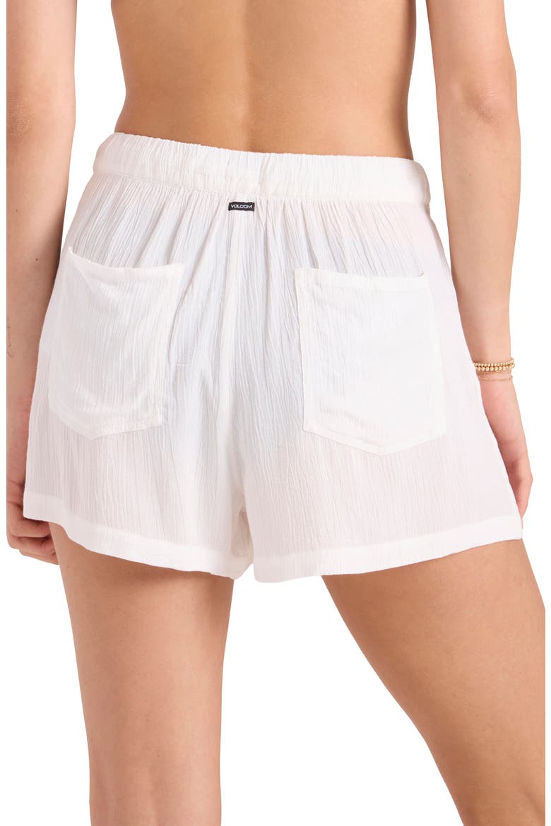 Stone Shine Shorts, Alternate, color, STAR WHITE