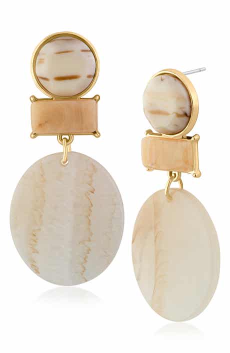 JARDIN Geometric Boho Statement Earrings