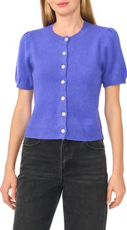 CeCe Short Sleeve Cardigan