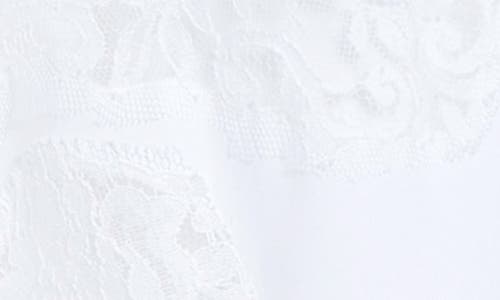 Dolce & Gabbana Dolce&gabbana Cordonetto Lace Detail Poplin Button-up Shirt In W0800 Bianco Ottico