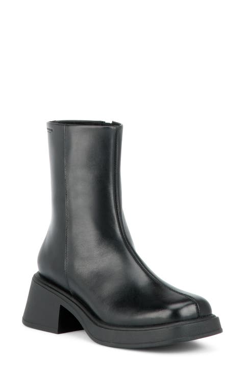 Dorah Leather Bootie