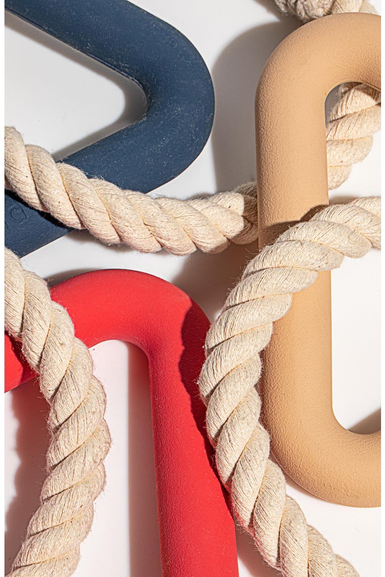 Triangle Tug Dog Toy, Alternate, color, TAN