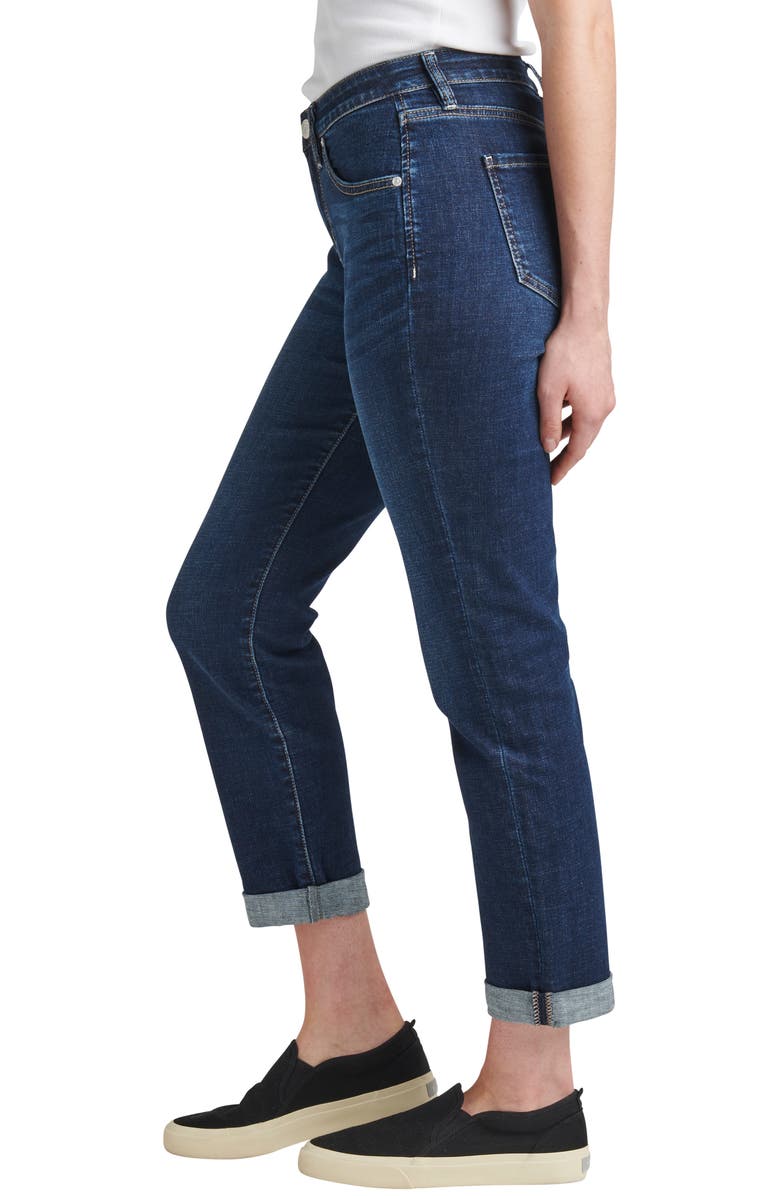 JAG Jeans Carter Crop Girlfriend Jeans, Alternate, color, Night Breeze