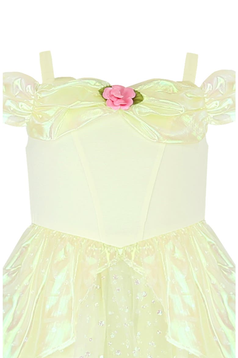 Kids' Princess Dress & Headband Set, Alternate, color, YELLOW