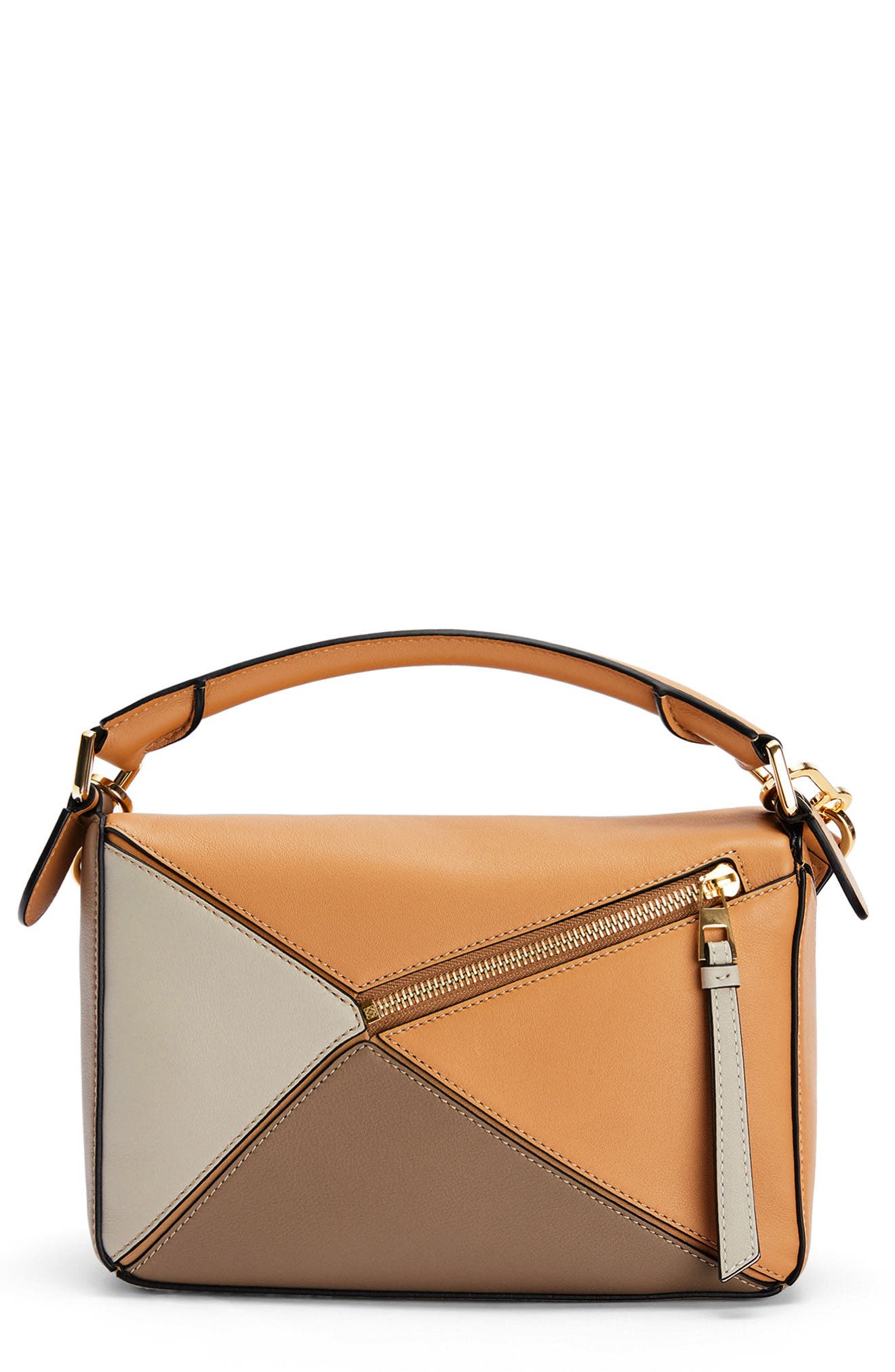 Loewe Small Puzzle Calfskin Leather Shoulder Bag, Alternate, color, 