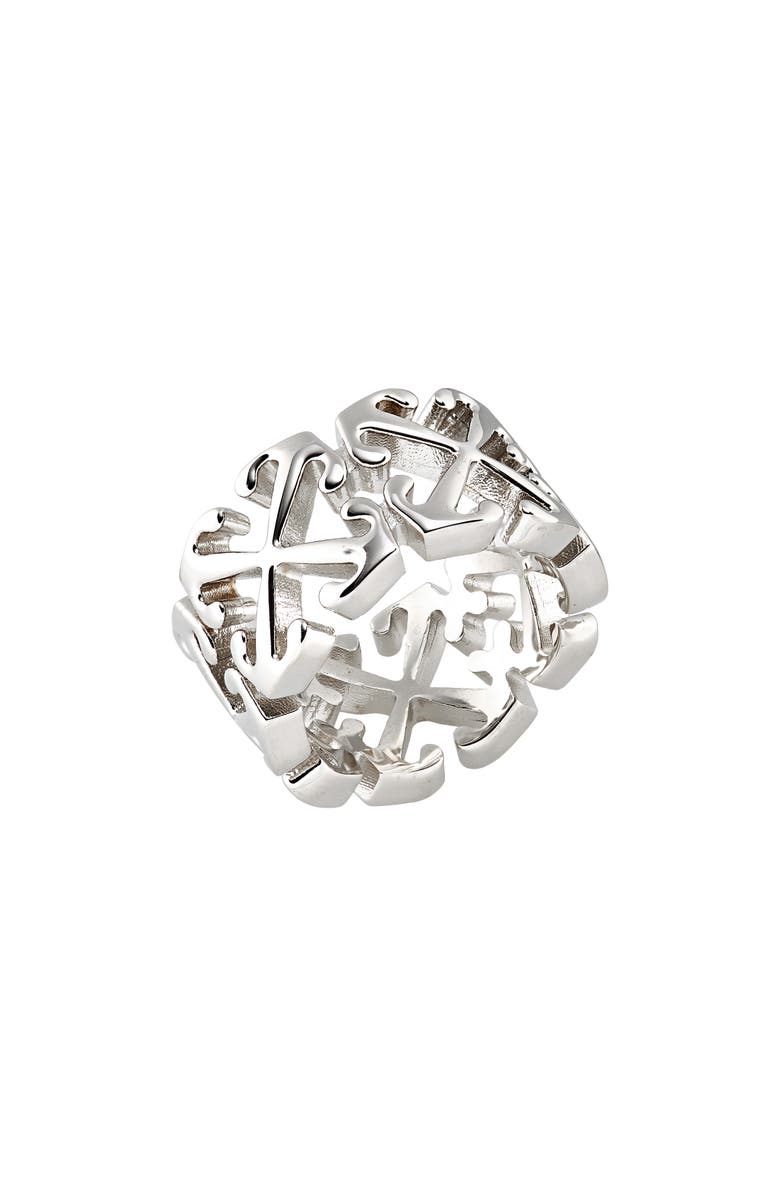 Off-White Men's Arrow Ring, Main, color, 