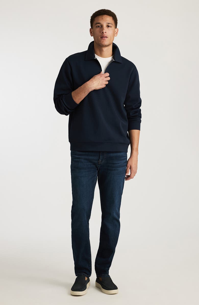 Mavi Jeans Marcus Slim Straight Leg Jeans, Alternate, color, Dark Brushed Organic Vintage