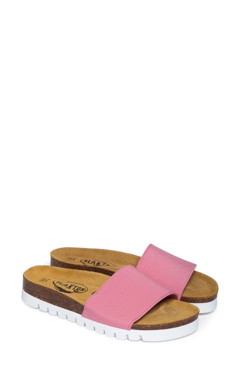 Solid Slide Sandal