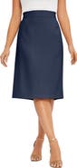 Jessica London Tummy Control Bi-Stretch Pencil Skirt