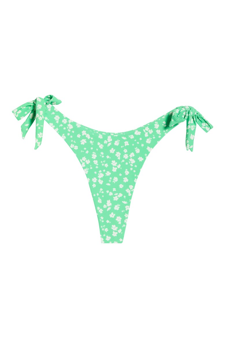 Surf Side Tie Side Bikini Bottoms, Alternate, color, LIGHT GREEN