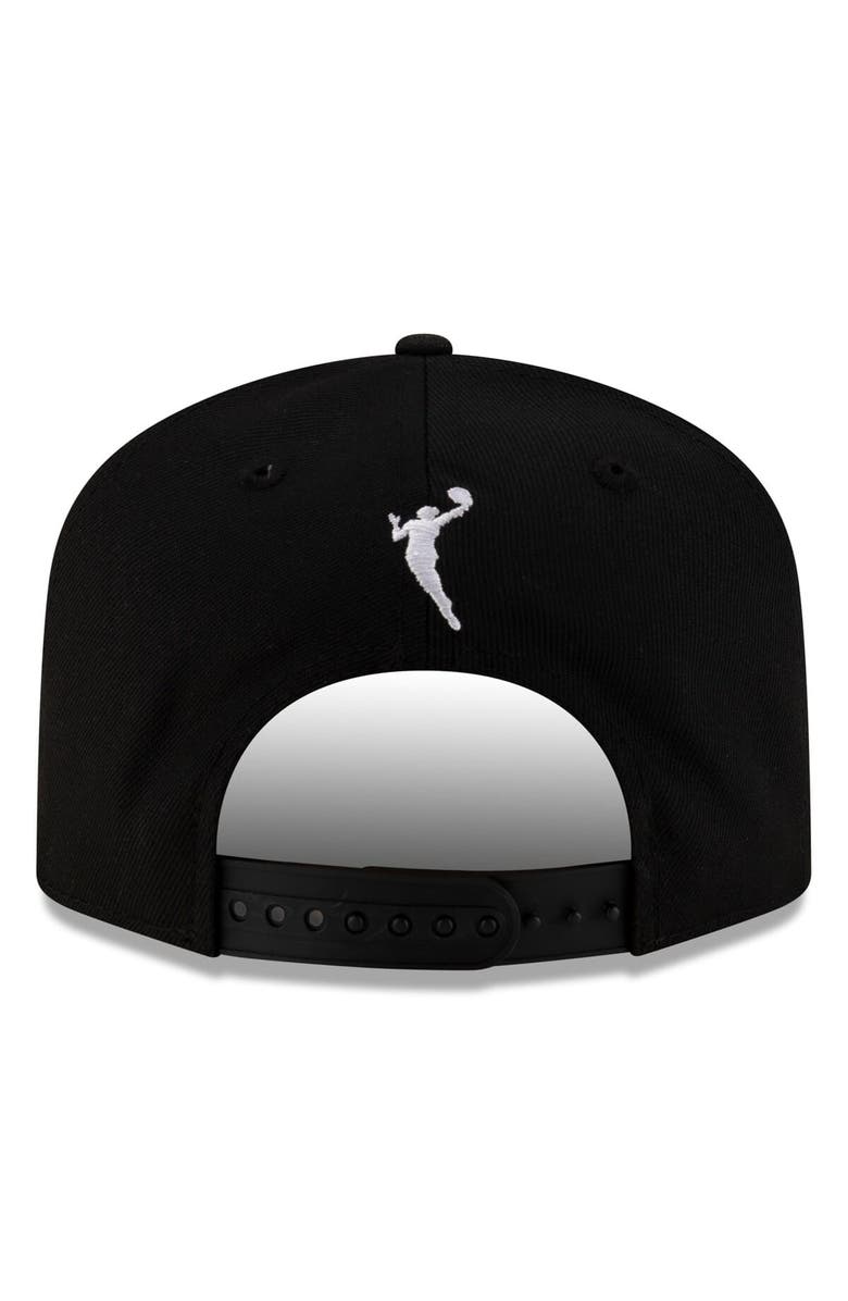 New Era Unisex New Era Black/Yellow Seattle Storm 2025 WNBA Draft A-Frame 9FIFTY Snapback Hat, Alternate, color, 