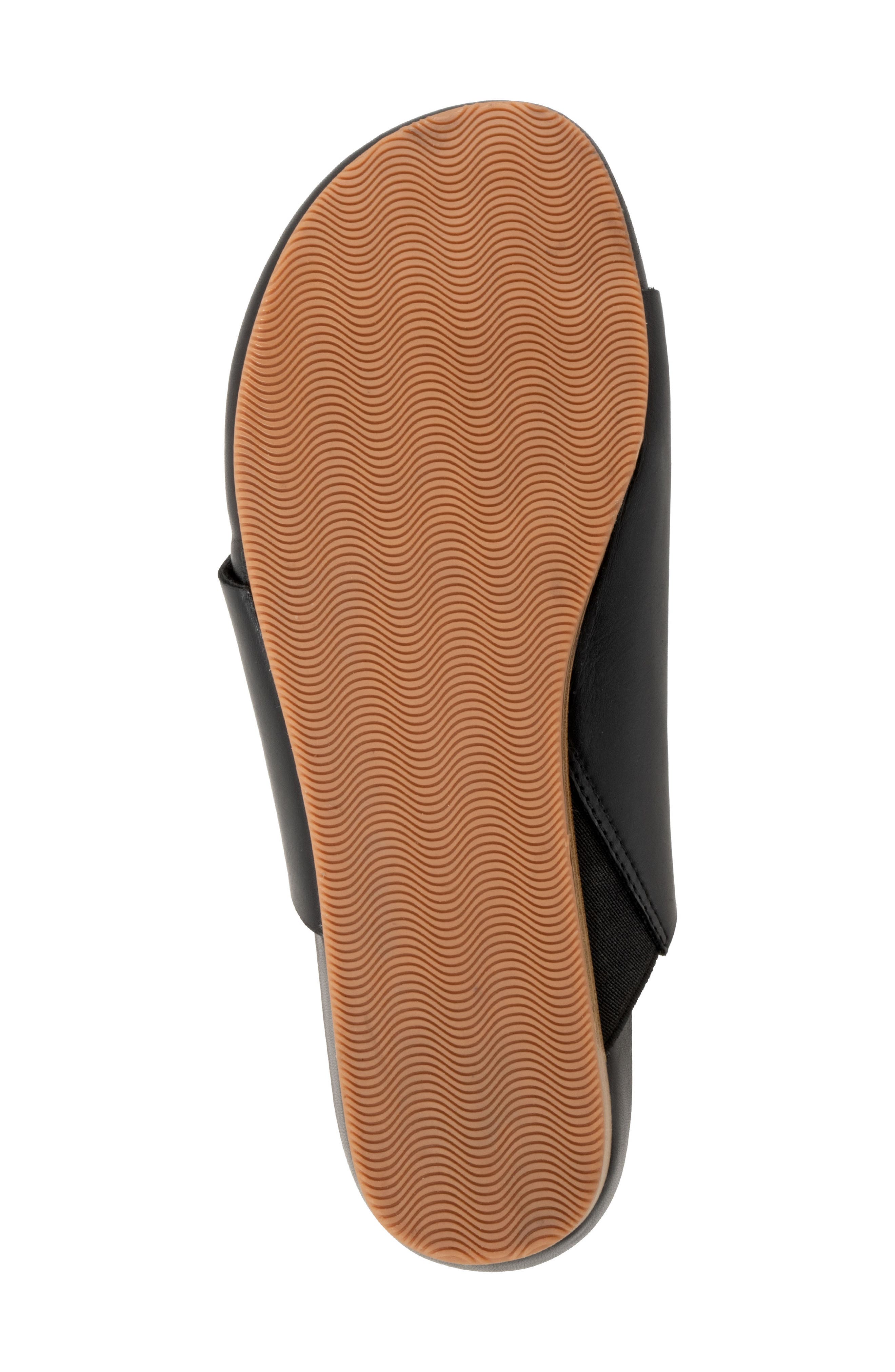 SoftWalk<sup>®</sup> Corsica 2.0 Toe Loop Sandal, Alternate, color, Black