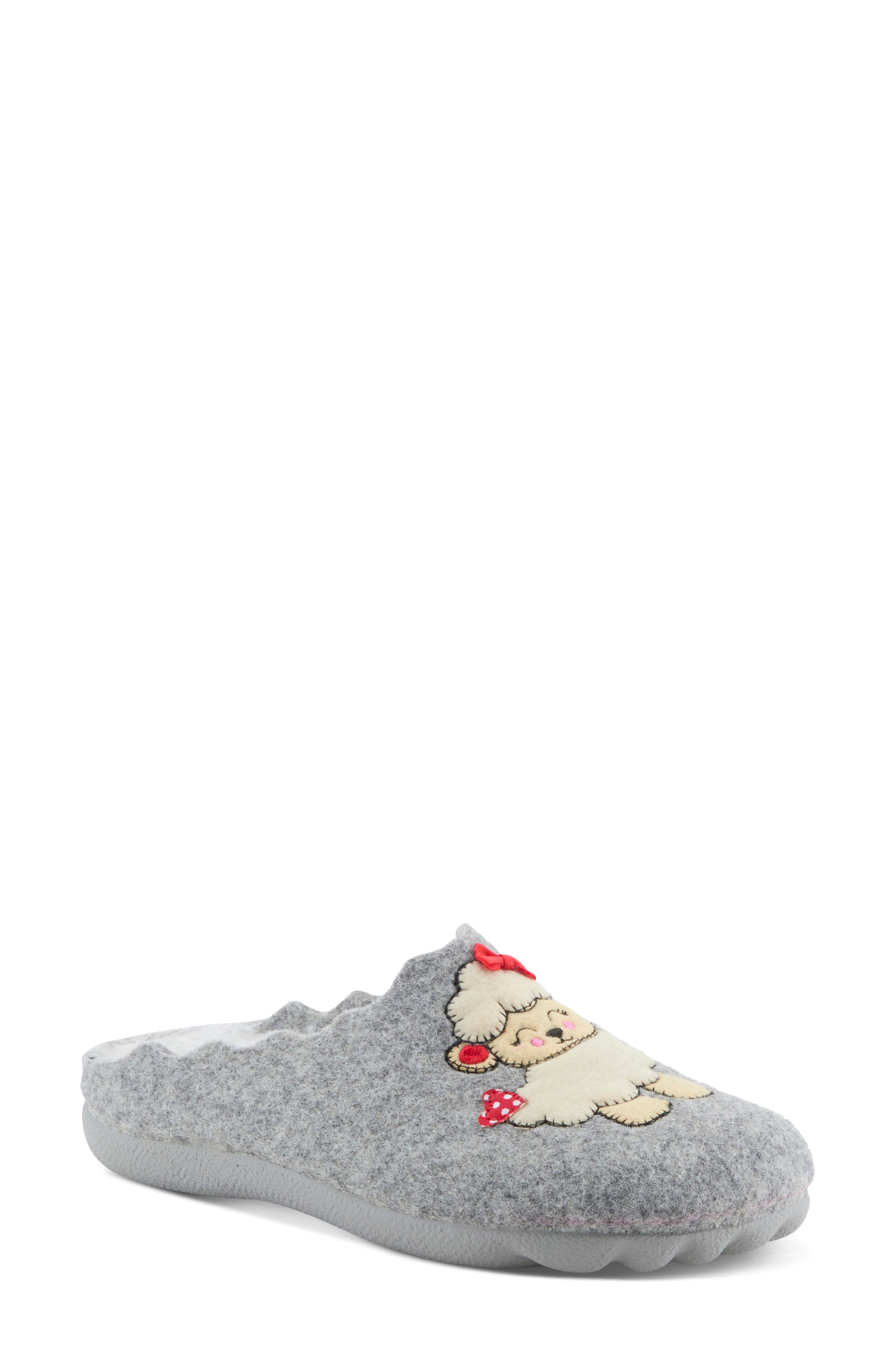 Bopeep Mule Slipper, Main, color, GREY MULTI