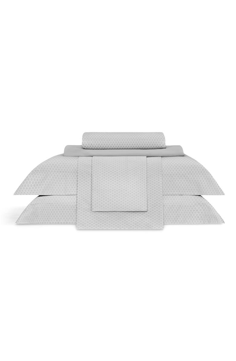 Togas Blake Fitted Sheet, Main, color, Grey