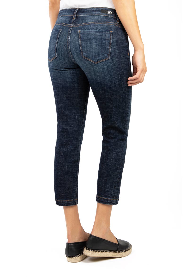 Lauren Mid Rise Crop Slim Jeans, Alternate, color, ABILITY