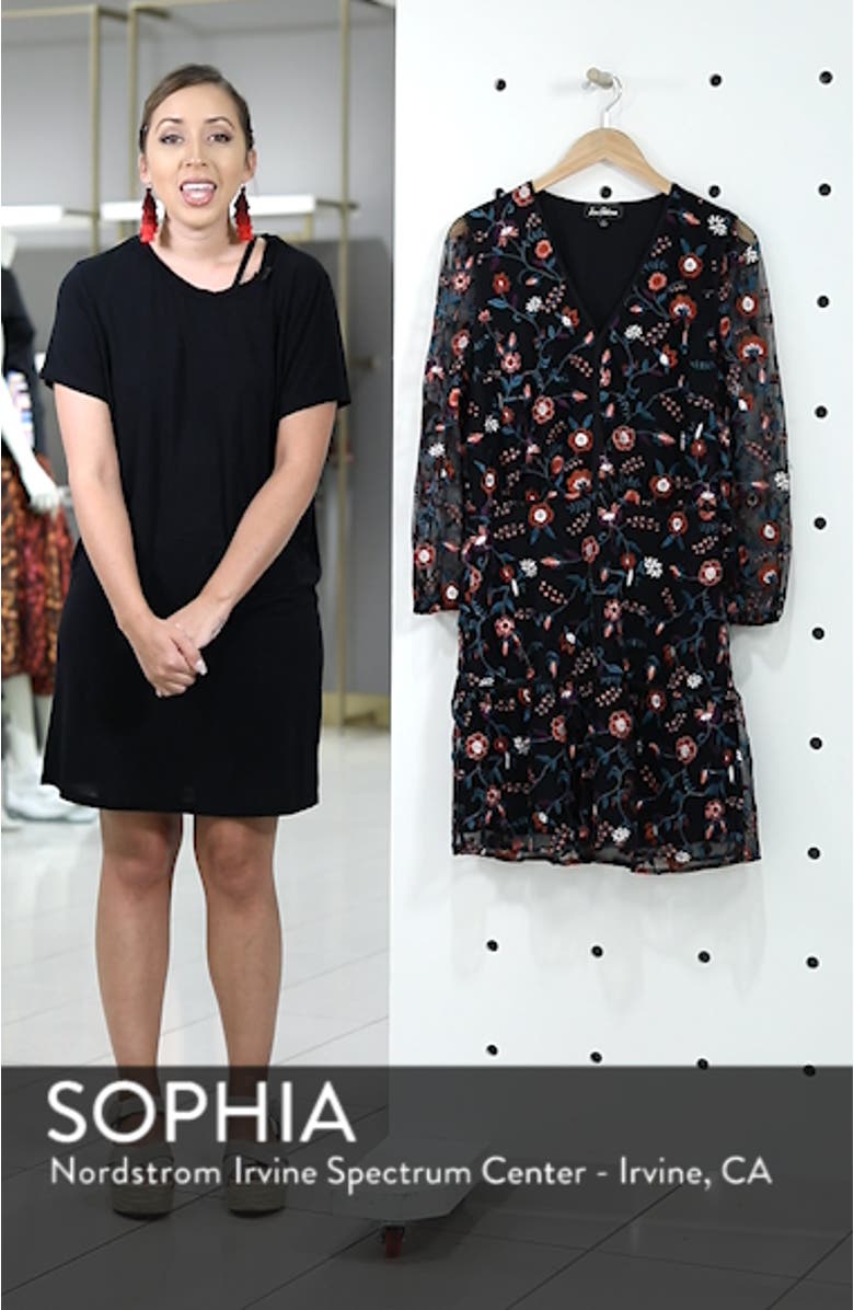 Embroidered Mesh Dress, sales video thumbnail